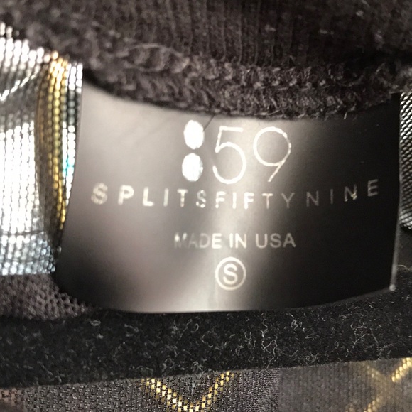 Striped SplitFiftyNine Sweetheart Cutout + Lightweight Sweatshirt striped so-now - Picture 4 of 6